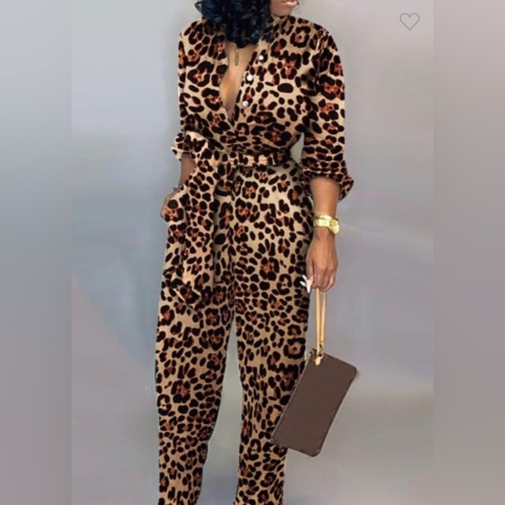 Leopard Jumpsuit